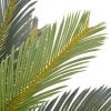 Artificial Plant Cycas Palm with Pot Green 35.4"