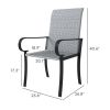4pcs Rattan Rocking Chairs
